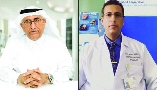 Dr Ahmad al-Mulla (L), Dr. Jamal Abdullah