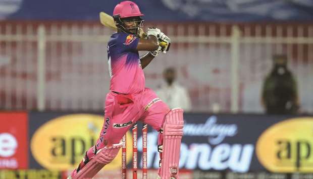Sanju Samson slammed a match-winning 85 off 42 balls for Rajasthan Royals against Kings XI Punjab. (BCCI)