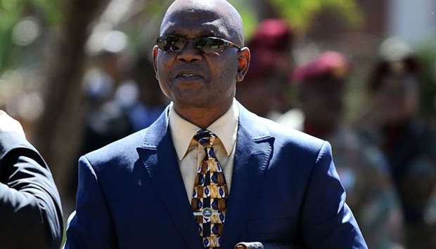The chief of the South African police crime intelligence unit, Richard Mdluli, in Pretoria. File picture: April 10, 2012