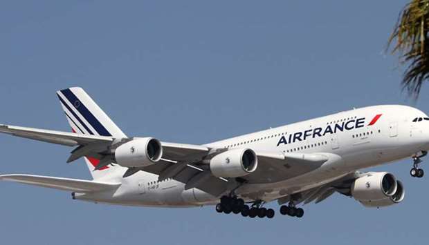 An Air France Airbus A380