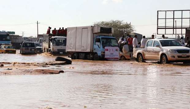 QRCS office in Sudan responds to flash floods in White Nile Staternrn