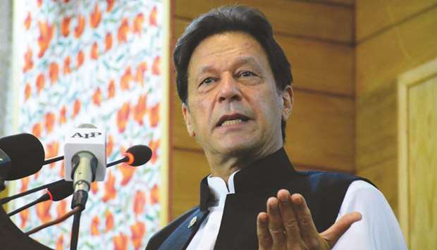 Prime Minister Khan: the military completely stands with all the governmentu2019s democratic policies.