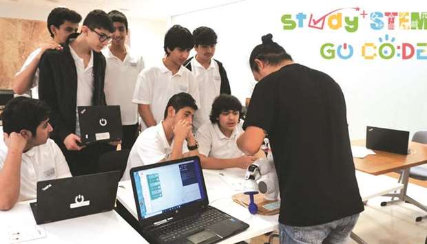 At GoCode Gulf, young learners are encouraged to become creators and not just consumers of technology.