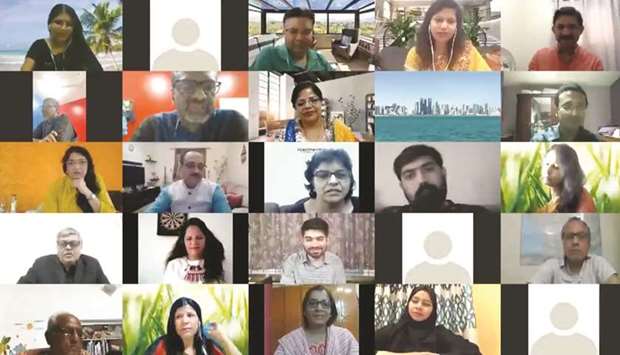 More than 100 guests joined the online event from Qatar, India and Singapore.