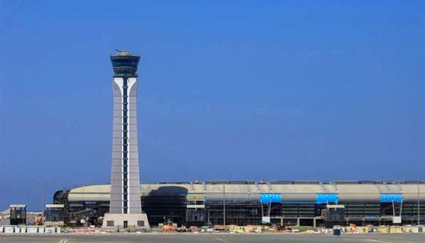 ATC tower at Muscat Airport, Oman