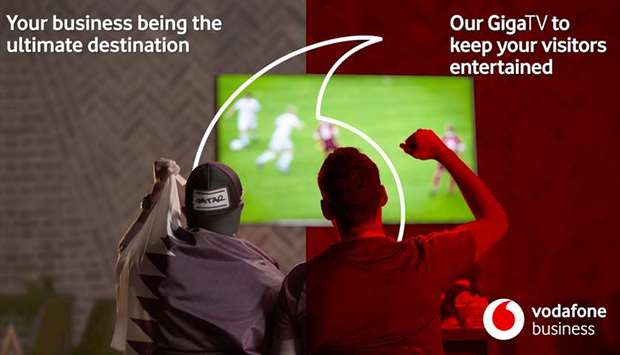 Vodafone Qatar offers premium GigaTV service for public viewingrnrn