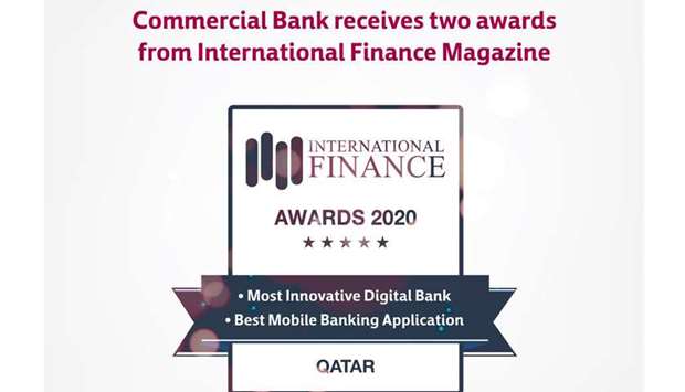 Commercial Bank receives two awards from International Finance Magazine