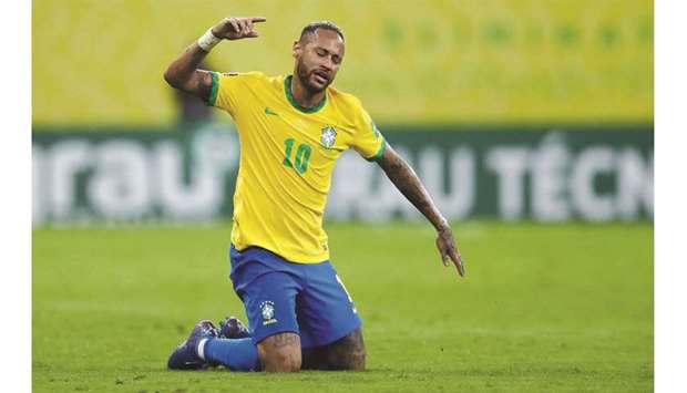 Brazil striker Neymar