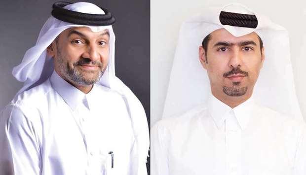 QSL CEO Hani Taleb Ballan (left) and Aspetar CEO Dr Abdulaziz Jaham al-Kuwari.