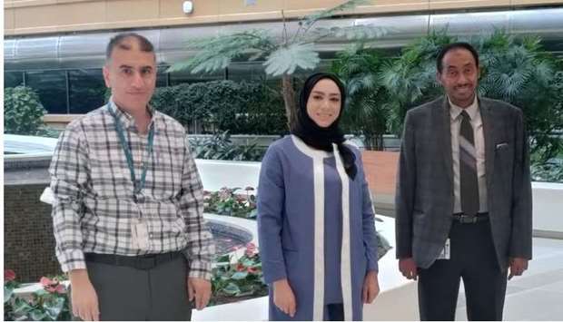 Sidra Medicine - IF Clinical team: Dr. Khalid, Rana, r. Mamoun Elawad