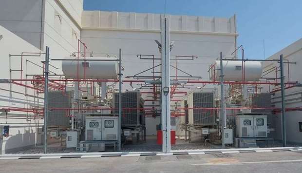The power station was constructed in accordance with the highest standards of security and safety and the works were completed on September 1.
