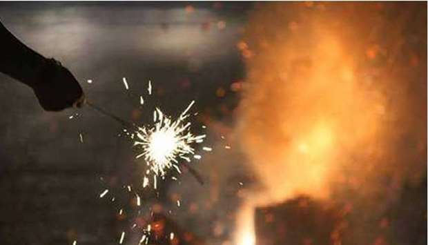 Authorities imposed a similar ban last year but many revellers still burst crackers.