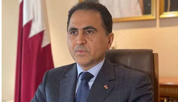 HE the Permanent Representative of the State of Qatar to the United Nations Office in Geneva Ambassador Ali Khalfan Al Mansouri