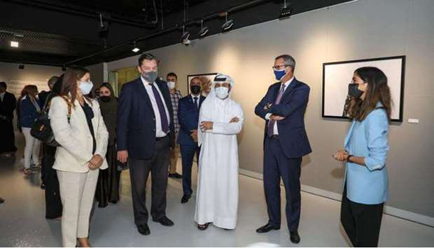 The exhibition, titled u201cPlastic Seas: Eco-Fables on Showu201d, which will run until October 2, originates from the artistic projects of Farina and Mohammed, who partnered with the Italian embassy in Doha to bring attention locally on the global climate emergency.
