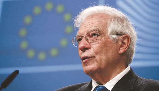 Josep Borrell, the EUu2019s high representative for foreign affairs and security policy.