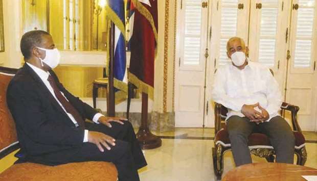 The Cuban Deputy Minister of Foreign Affairs wished the ambassador success in his duties, and further development and growth for the bilateral relations.