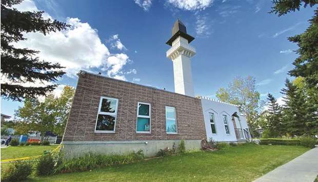 A mosque in the Canadian city of Calgary.