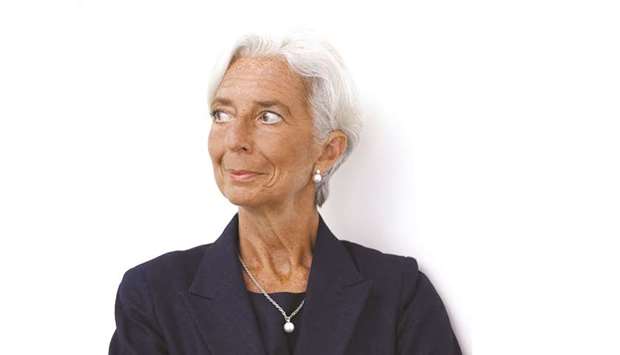 ECB president Christine Lagarde.