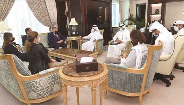 During the meeting, bilateral co-operation relations were reviewed.