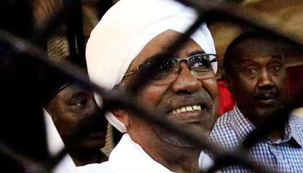 Sudan's former president Omar Hassan al-Bashir