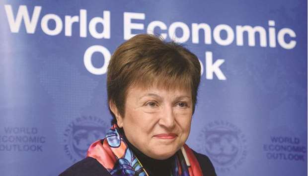 IMF managing director Kristalina Georgieva.
