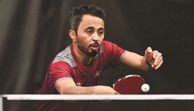 Ahmad Khalil al-Mohanadi will lead Qataru2019s challenge at the 25th Asian Table Tennis Championship at the Lusail Sports Hall.