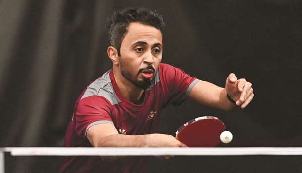 Ahmad Khalil al-Mohanadi will lead Qataru2019s challenge at the 25th Asian Table Tennis Championship at the Lusail Sports Hall.