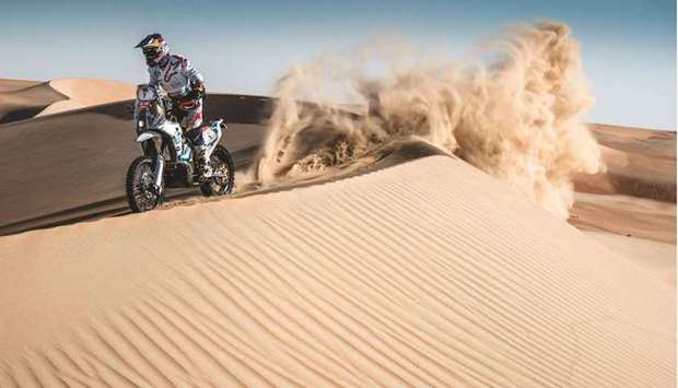 MX Ride Dubaiu2019s Mohamed al-Balooshi is favourite to win the motorcycle category at this weekendu2019s Qatar International Baja, the new fifth round of the FIM Bajas World Cup.