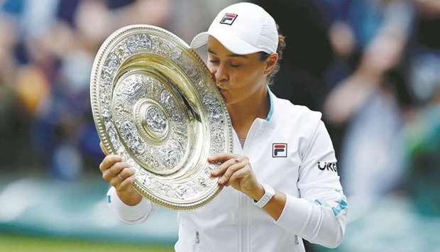 World number one Ash Barty 