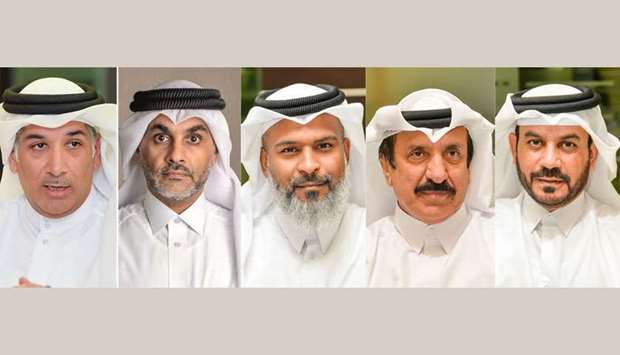Hussein Gharib Ghulum Abu Alfain, Mohamed al-Badr, Fawwaz Mussaed al-Abdulla, Dr Khalid Yousef al-Mulla, Dr Fahd Hamad al-Nuaimi
