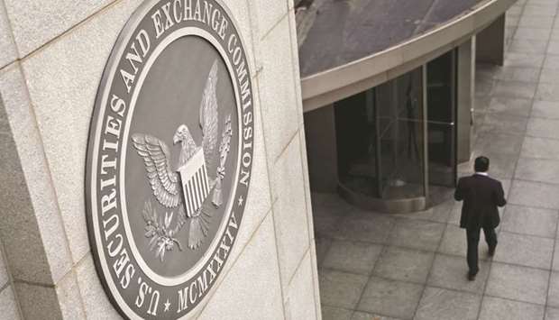 The US Securities and Exchange Commission headquarters stands in Washington, DC. For several months, SEC examiners have been demanding that money managers explain the standards they use for classifying funds as environmental, social and governance-focused, said people familiar with the matter.