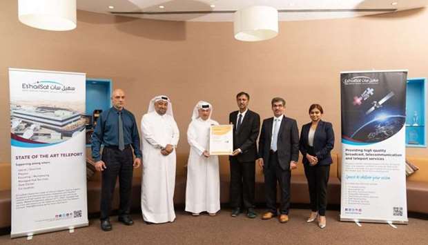 Qatar Satellite Company (Esu2019hailSat) has been awarded the ISO/IEC 20000-1:2018 certification by Intertek in co-operation with OISSG Consultancy