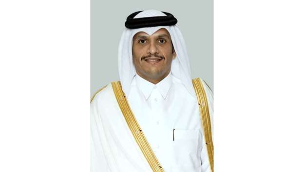 Qatari Deputy Prime Minister and Minister of Foreign Affairs HE Sheikh Mohammed bin Abdulrahman Al-Thani