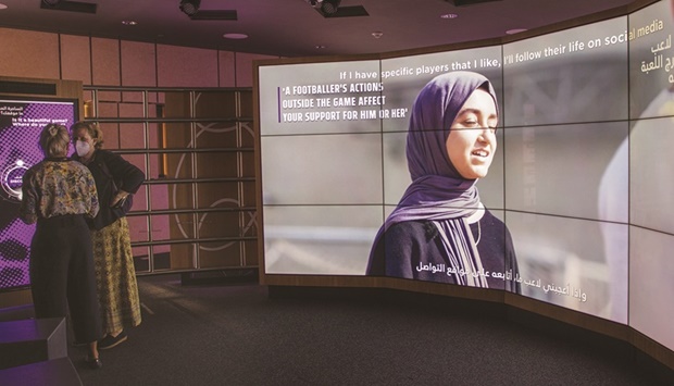 The Media Majlis at NU-Q explores the deep and intertwined relationship between football and media with an exhibition that challenges audiences to question how these two mega-industries influence opinions and views.