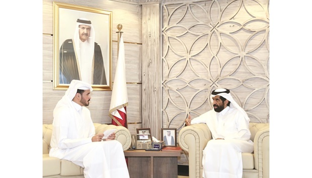 HE the President of Planning and Statistics Authority (PSA) Dr Saleh bin Mohamed al-Nabit speaking to QNA.