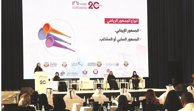 The third session of NFHR discussed the role of law enforcement agencies and respect for human rights in the context of controlling individual and collective behaviour during the FIFA World Cup Qatar 2022 tournament through security, legal and media vision.