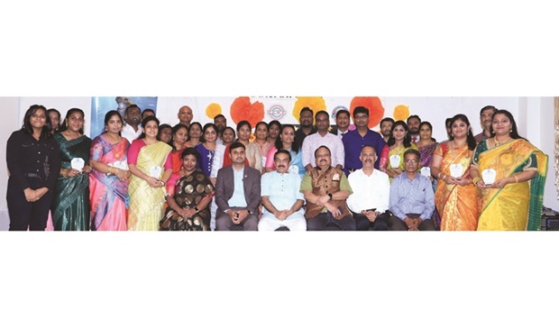 Indian socio-cultural organisation Qatar Tamizhar Sangam (QTS) celebrated Teachers' Day recently.