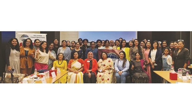 The theme was 'Bursting the Bubble'. Consultant and coach Bushra Ali spoke about 'Self- Fulfillment.