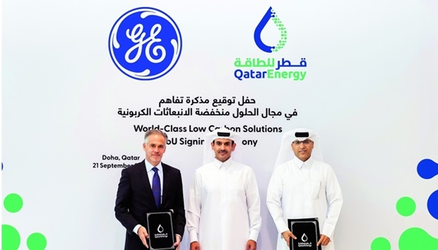 The focus of the MoU is to explore the feasibility of developing a world-scale carbon hub at Ras Laffan Industrial City, which as of today, is home to more than 80 GE gas turbines