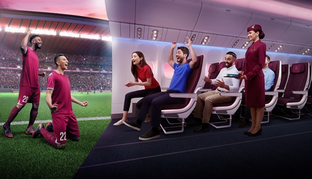 Qatar Airwaysu2019 latest campaign centres on an energetic and exciting TV commercial that celebrates the unforgettable journeys leading up to the FIFA World Cup.