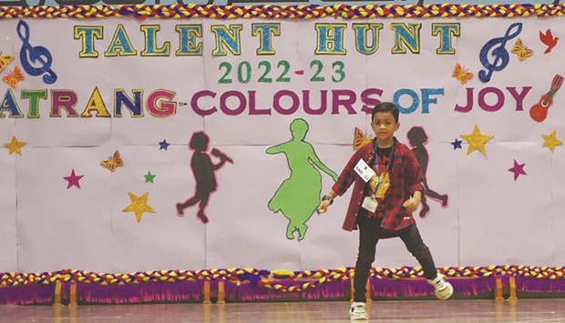 Administrative director Jinsu Aju inaugurated the event involving more than 500 students.