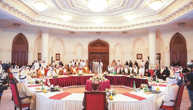 The GCC meeting in Muscat.