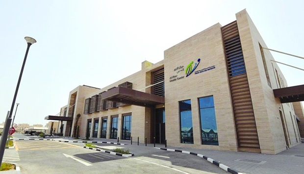 An exterior view of the new Al Khor Health Centre. PICTURES: Noushad Thekkayil.