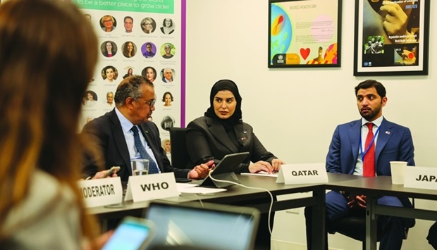 The Director-General of WHO, Dr Tedros Adhanom Ghebreyesus, chaired the event
