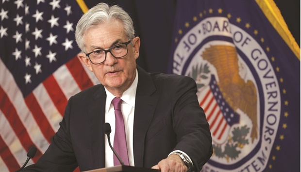 Jerome Powell, chairman of the US Federal Reserve.