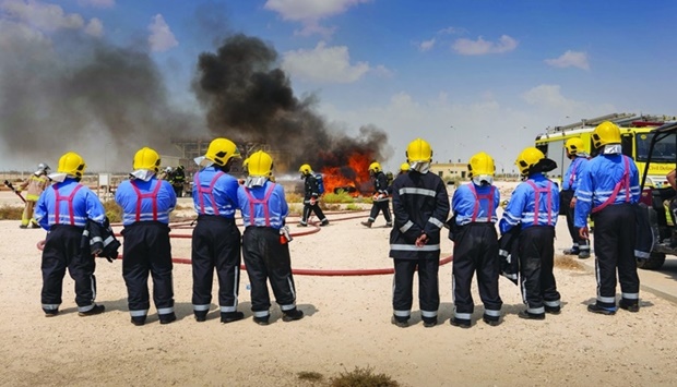 A view from the training.