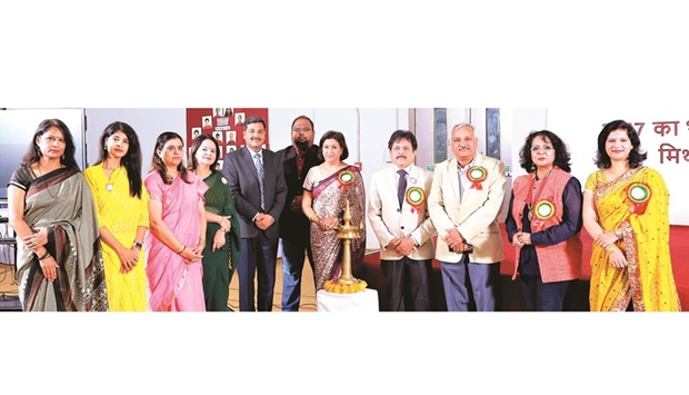 Rajneesh Sashtri was the chief guest and Milan Arun, Minu Parasar and Avneesh Agarwal the guests of honour.