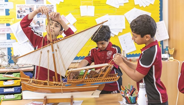 Traditional games at a QF school help build national identity.