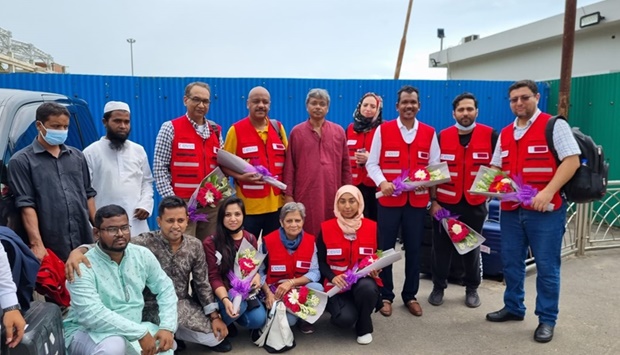 A medical team of consultants, doctors and nurses from Hamad Medical Corporation (HMC) and Sidra Medicine volunteered to take part in this project.