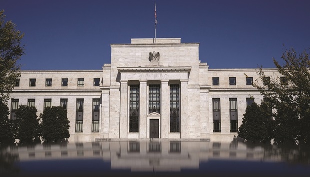 The Federal Reserve building in Washington, DC. A shift is underway at the Fed in how to describe neutral u2013 the interest-rate level that neither stimulates nor restrains growth u2013 as it debates how much higher to hike.